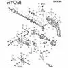 Ryobi PD192VR Spare Parts List Type: 1000018739